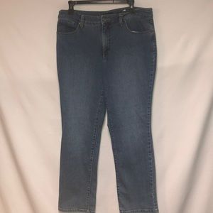 Charter Club Lexington Straight Jeans Size 14